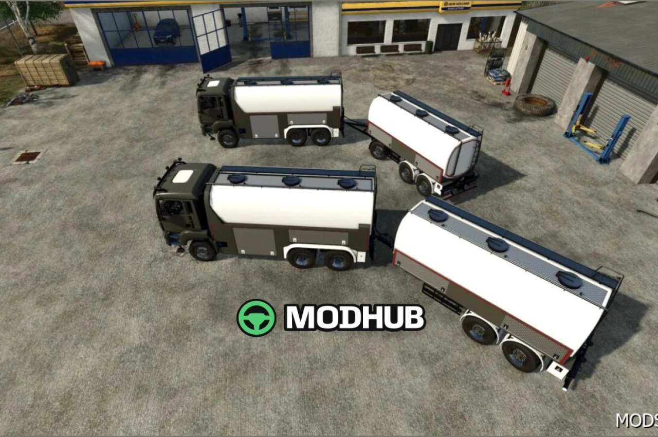 Вантажівка MAN Milchtransport Pack для Farming Simulator 25