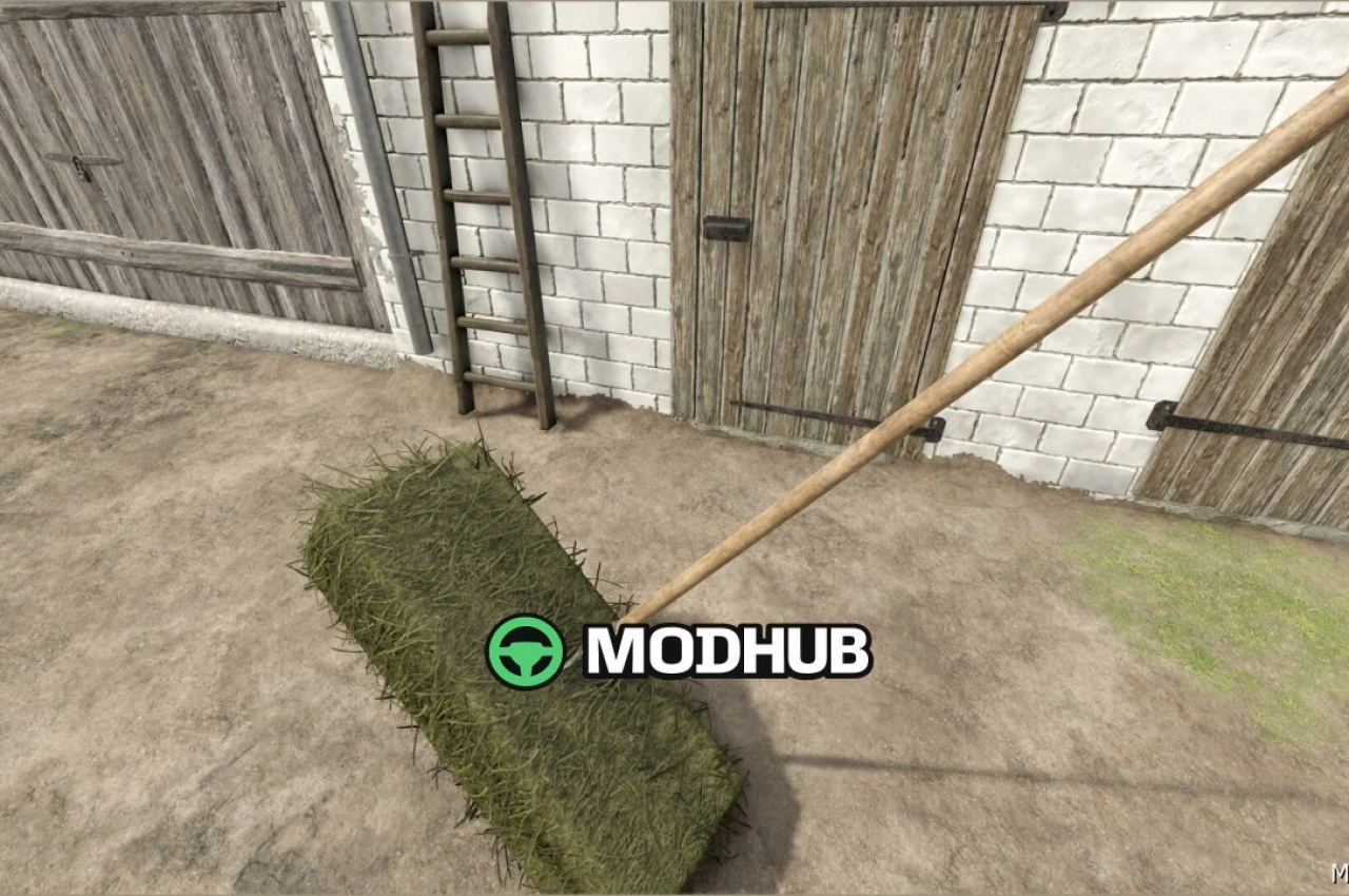 Вила для тюків для Farming Simulator 25