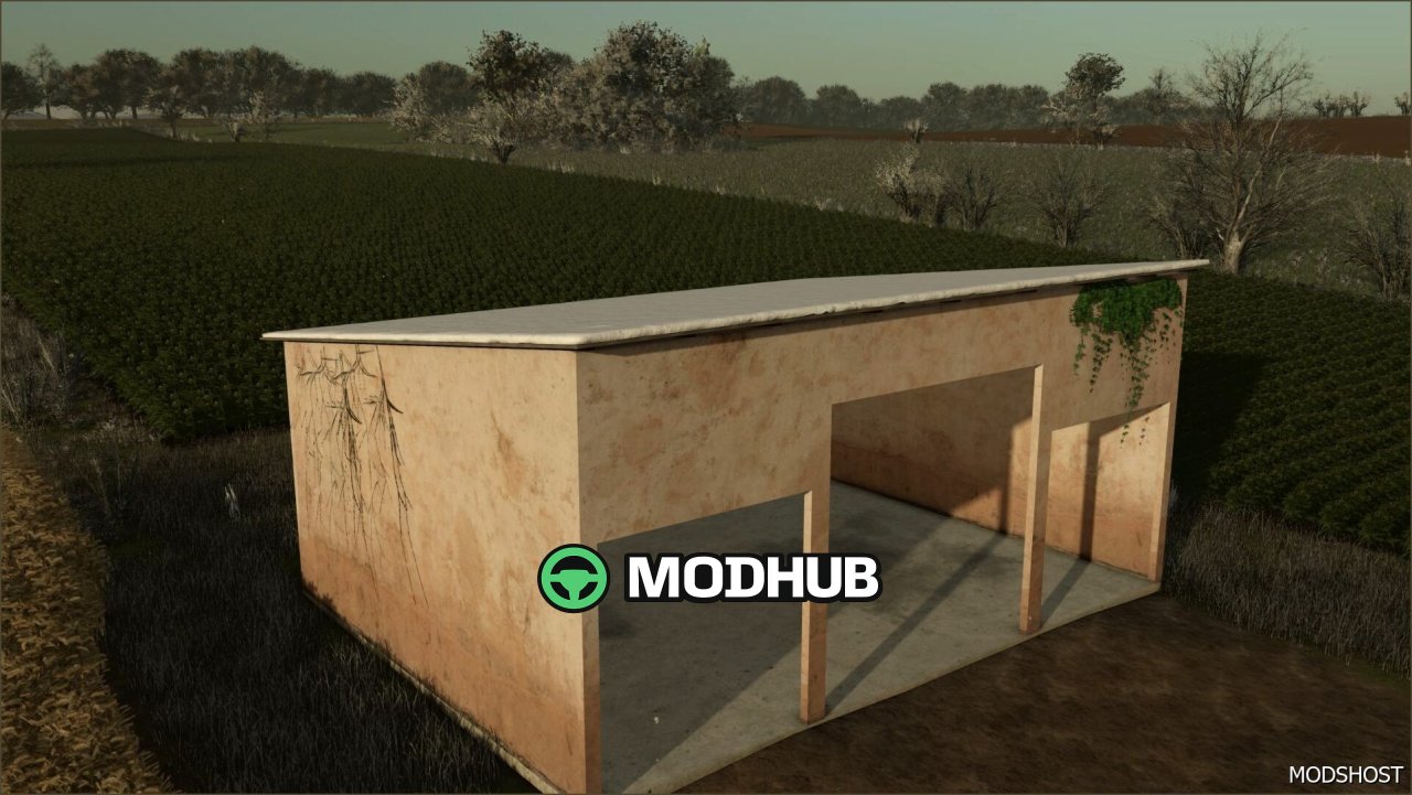 Маленький машинний сарай для Farming Simulator 25