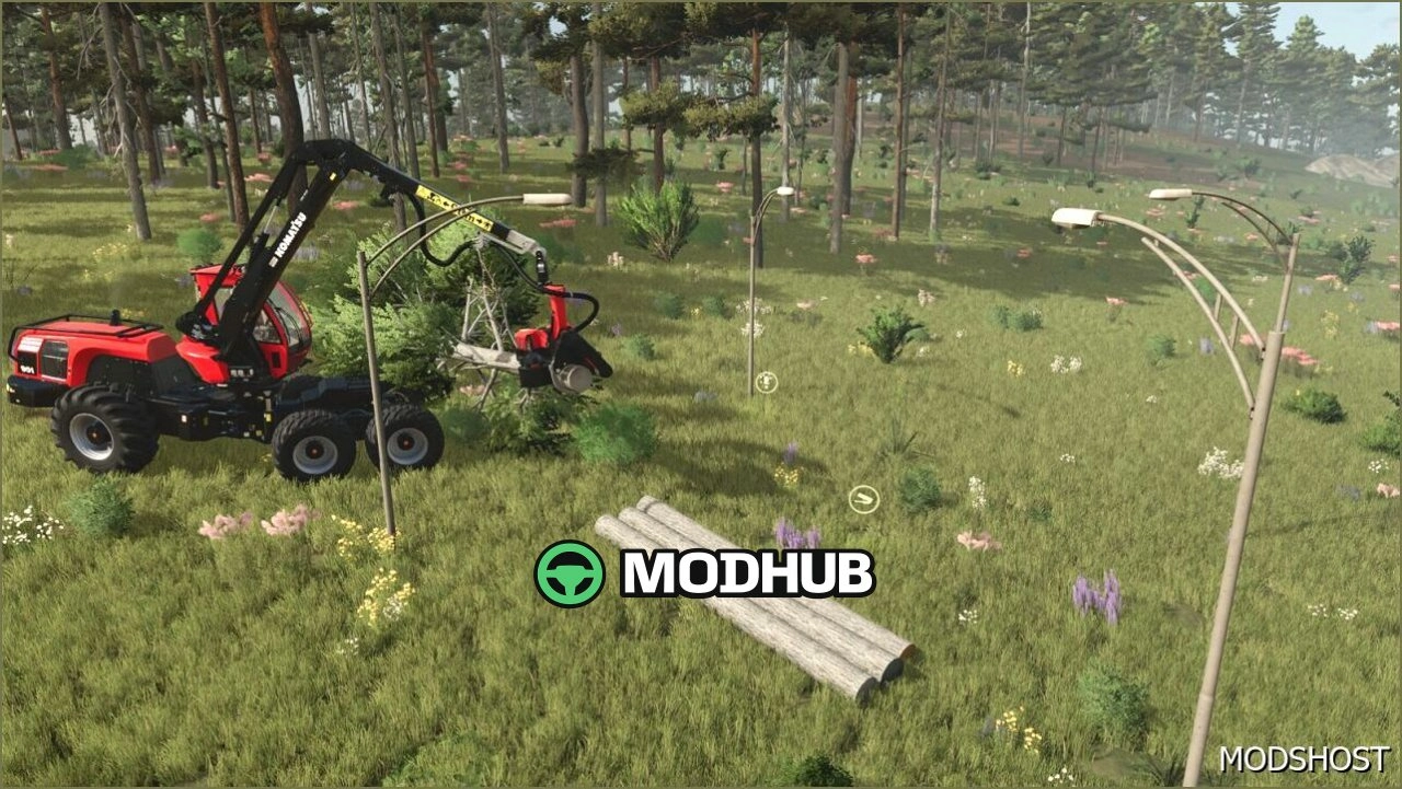 Точка продажу деревини для Farming Simulator 25