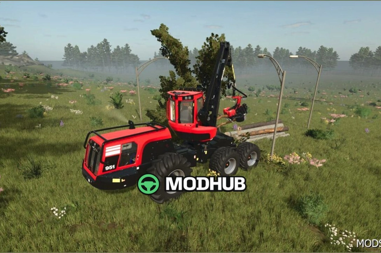 Точка продажу деревини для Farming Simulator 25