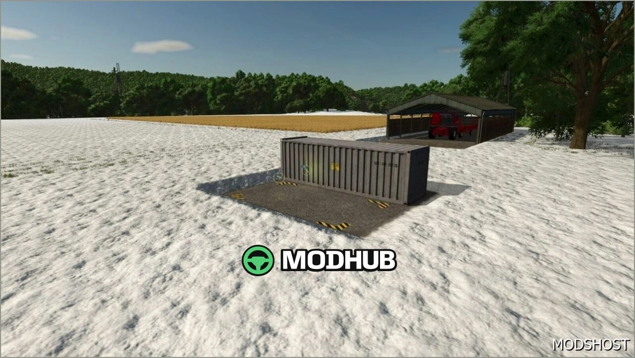 Контейнер для овочів V1.0.0.3 для Farming Simulator 25
