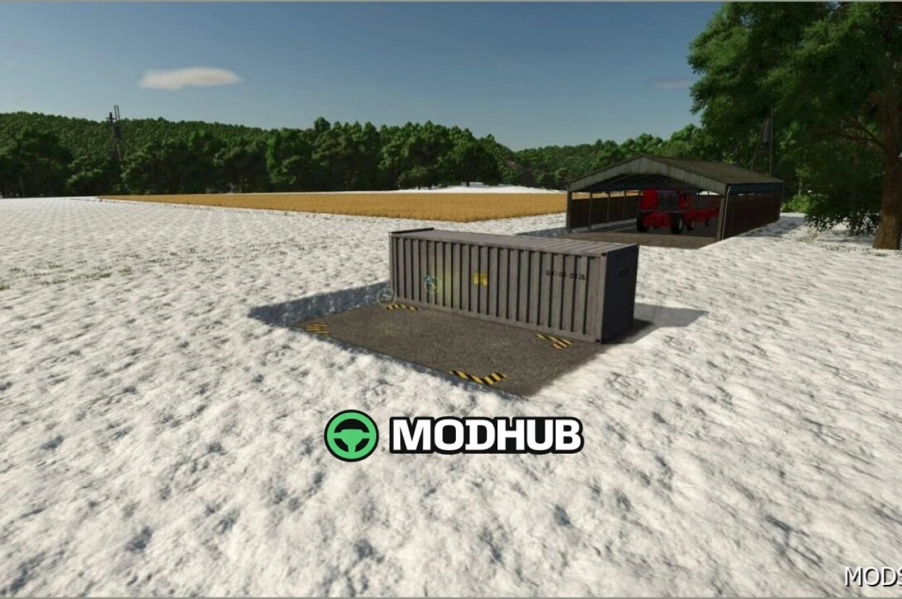Контейнер для овочів V1.0.0.3 для Farming Simulator 25