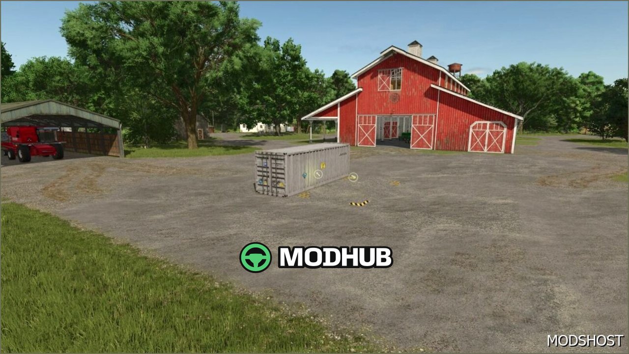 Vegetable Container V1.0.0.3 for Farming Simulator 25