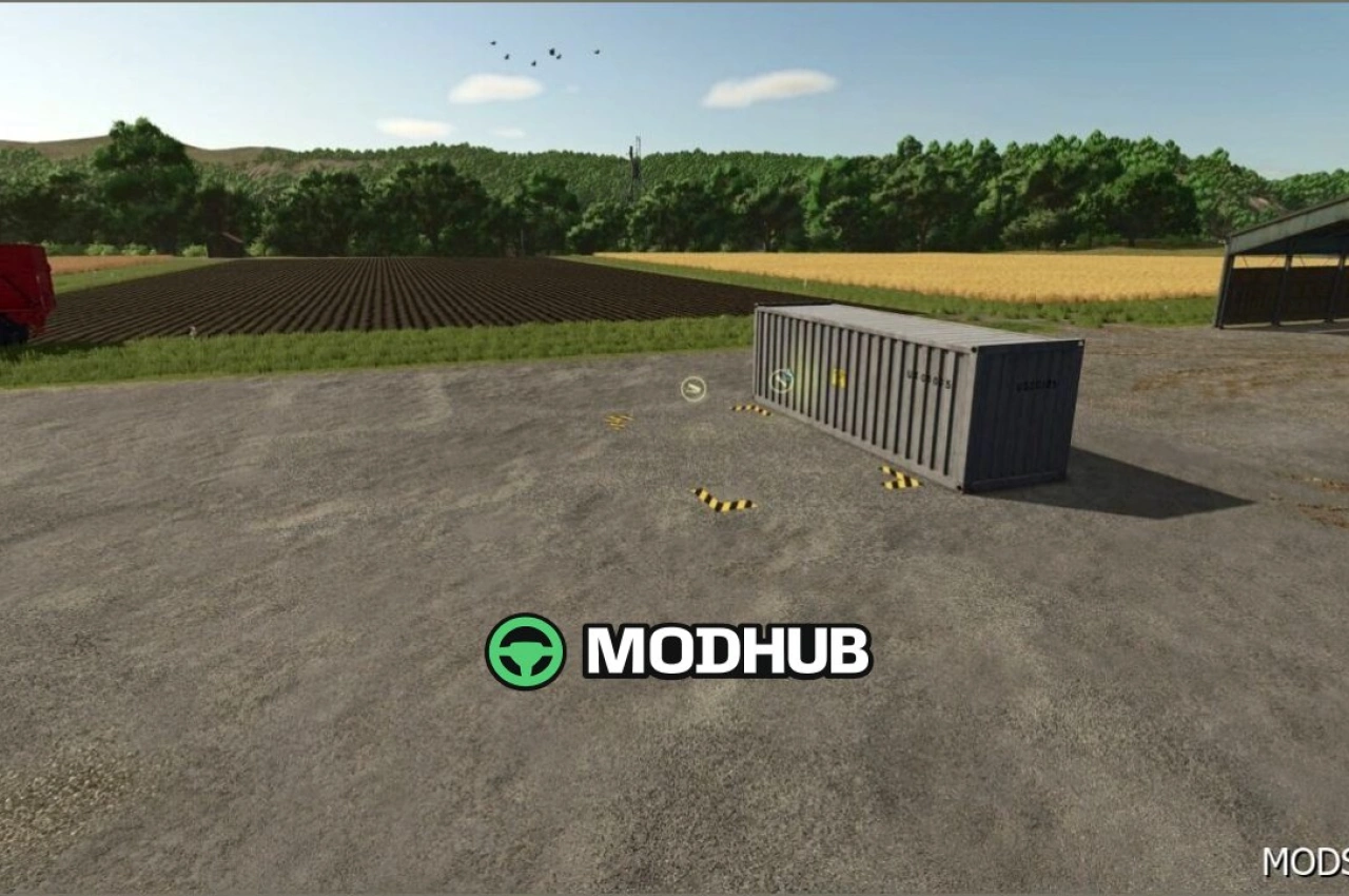 Контейнер для овочів V1.0.0.3 для Farming Simulator 25