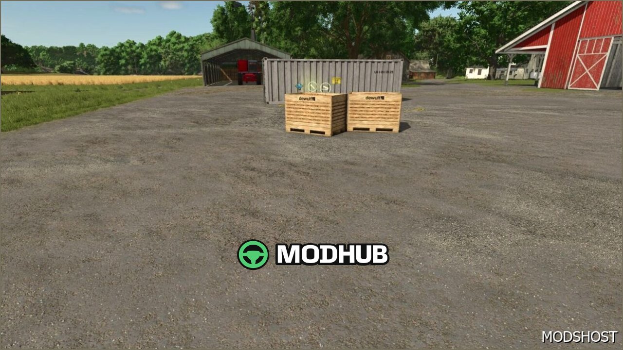 Vegetable Container V1.0.0.3 for Farming Simulator 25
