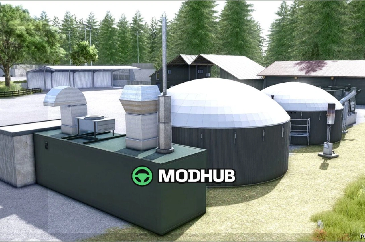 Силосям BGA 99KW для Farming Simulator 25