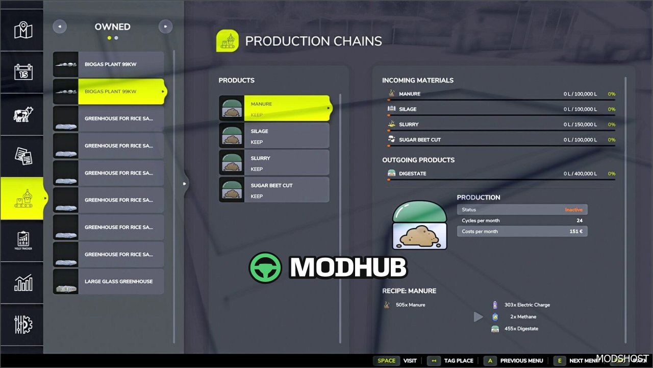 Silo BGA 99KW for Farming Simulator 25