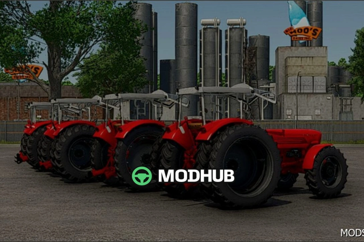 Трактор Güldner G75 для Farming Simulator 25