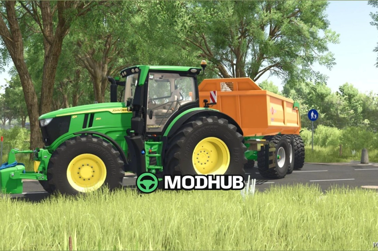Причіп Alasco 9033 для Farming Simulator 25