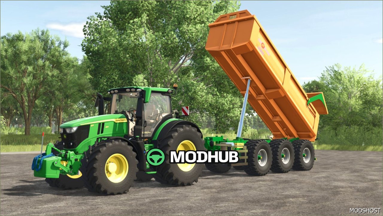 Przyczepa Alasco 9033 do Farming Simulator 25