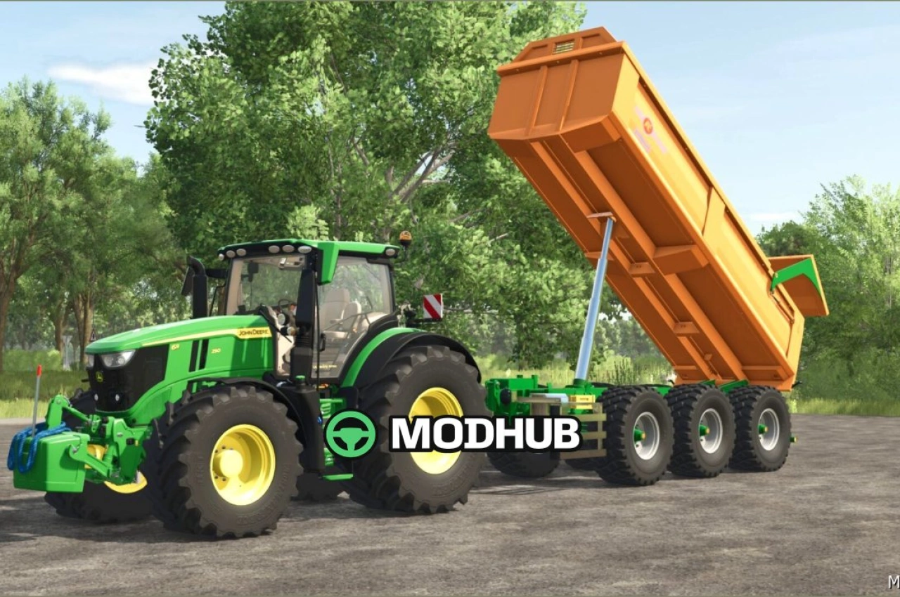 Причіп Alasco 9033 для Farming Simulator 25