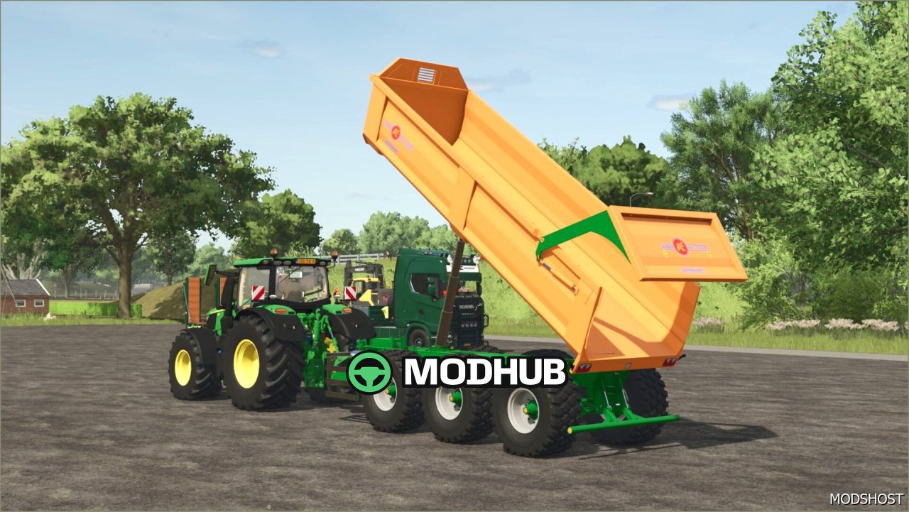 Przyczepa Alasco 9033 do Farming Simulator 25