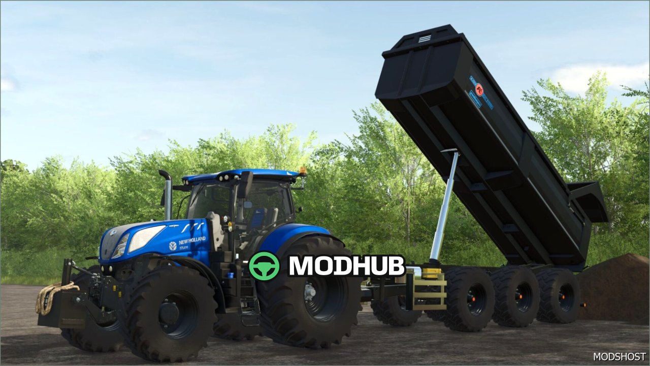 Przyczepa Alasco 9033 do Farming Simulator 25