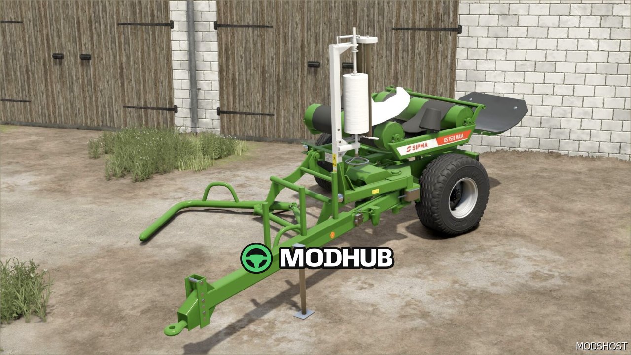 Bale Wrapper Sipma OS 7531 for Farming Simulator 25