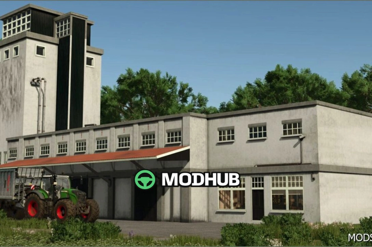 Завод з переробки зерна для Farming Simulator 25