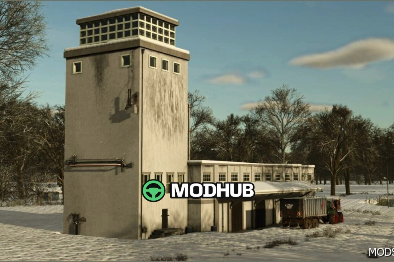 Завод з переробки зерна для Farming Simulator 25