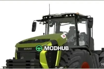 Traktor Claas Xerion 12.650 für Farming Simulator 25