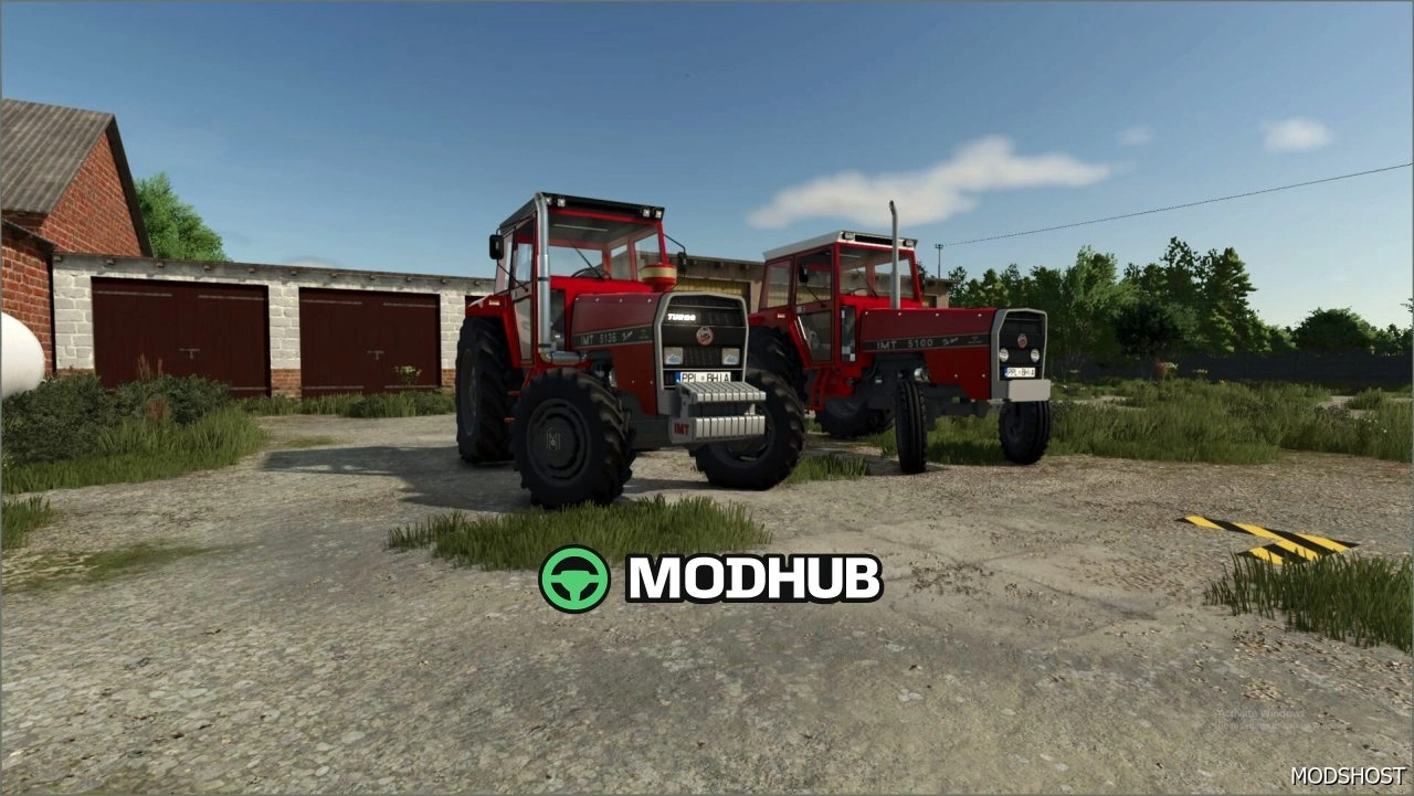 Трактор IMT 51XX S46T для Farming Simulator 25