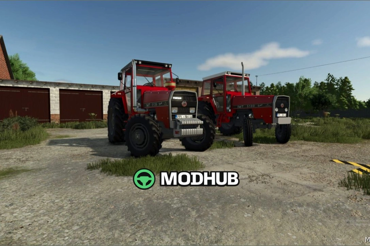 Трактор IMT 51XX S46T для Farming Simulator 25