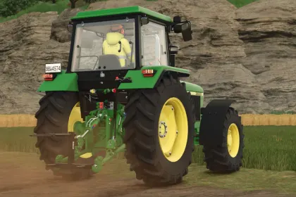 Ефективні Вила Bobcat 3 Point Bale Fork для Тюків — Стабільне Завантаження у Farming Simulator 25 — 3