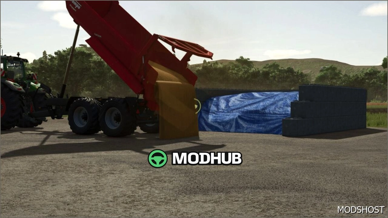 Універсальний бункер для продажу для Farming Simulator 25