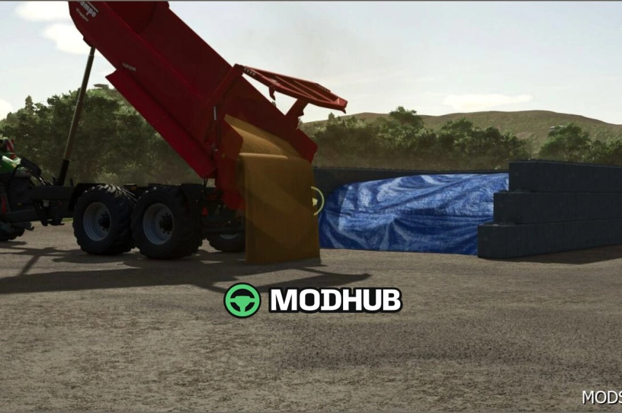 Універсальний бункер для продажу для Farming Simulator 25