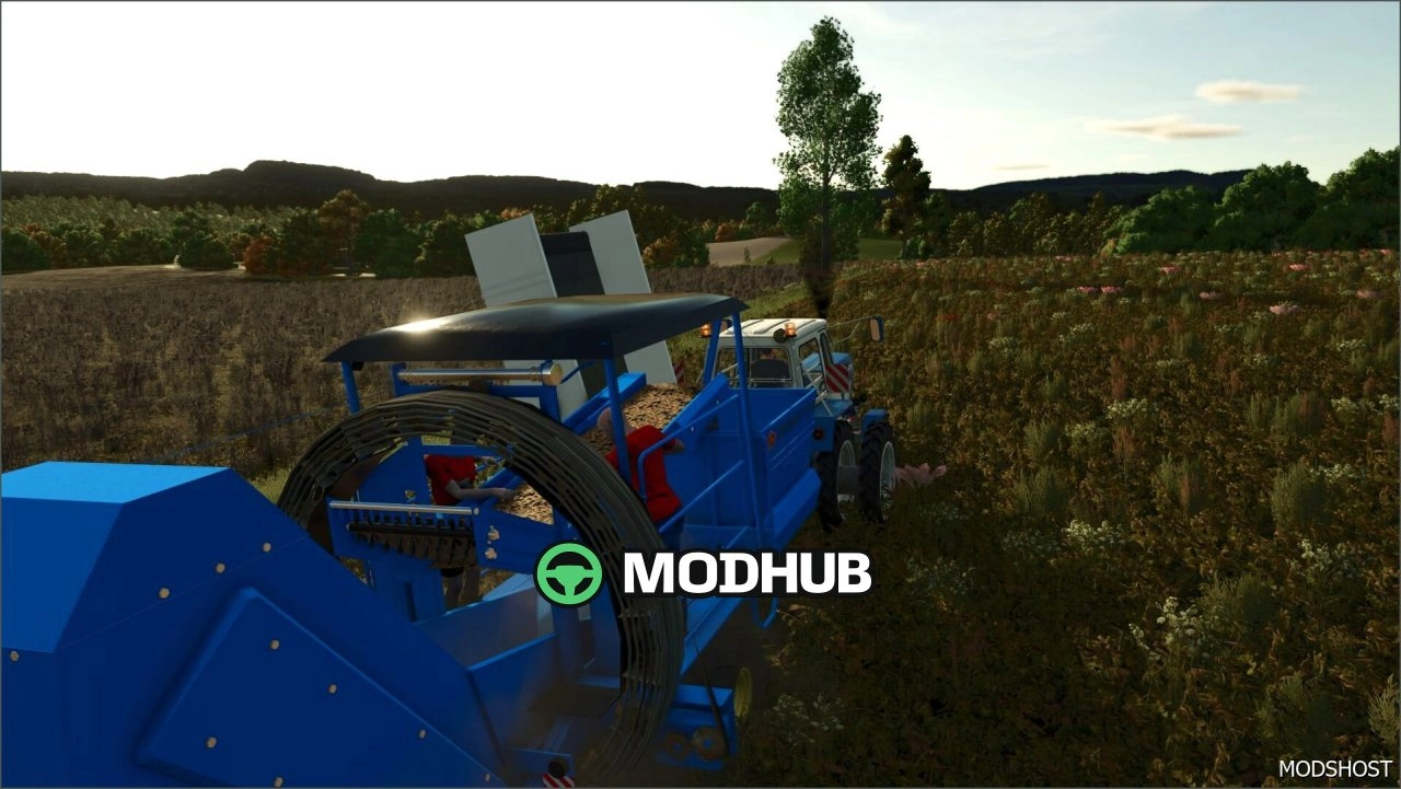 Комбайн Fortschritt E689 для Farming Simulator 25
