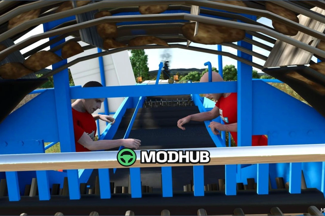 Комбайн Fortschritt E689 для Farming Simulator 25