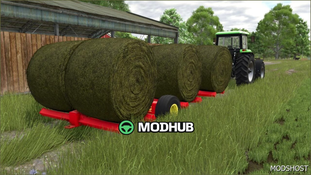 Lizard 646 Bale Trailer for Farming Simulator 25