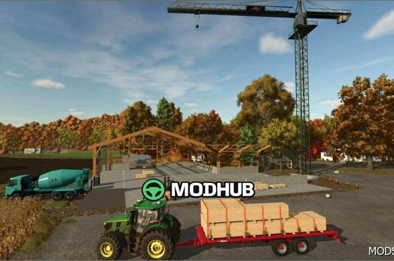 Модуль Hall Configurator V1.0.0.1 для Farming Simulator 25