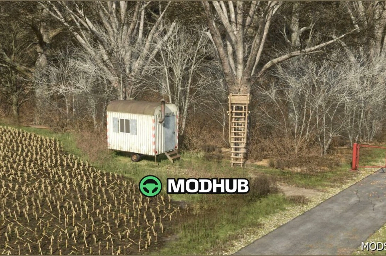 Будівля Будинок на причепі для Farming Simulator 25