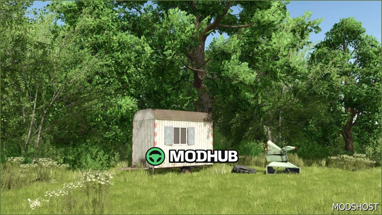 Budowla Dom na przyczepie do Farming Simulator 25