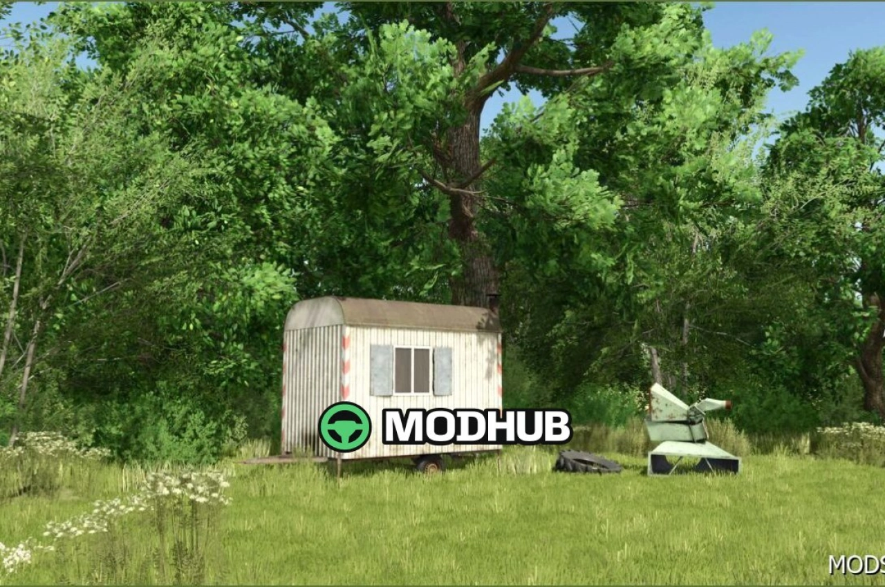 Будівля Будинок на причепі для Farming Simulator 25