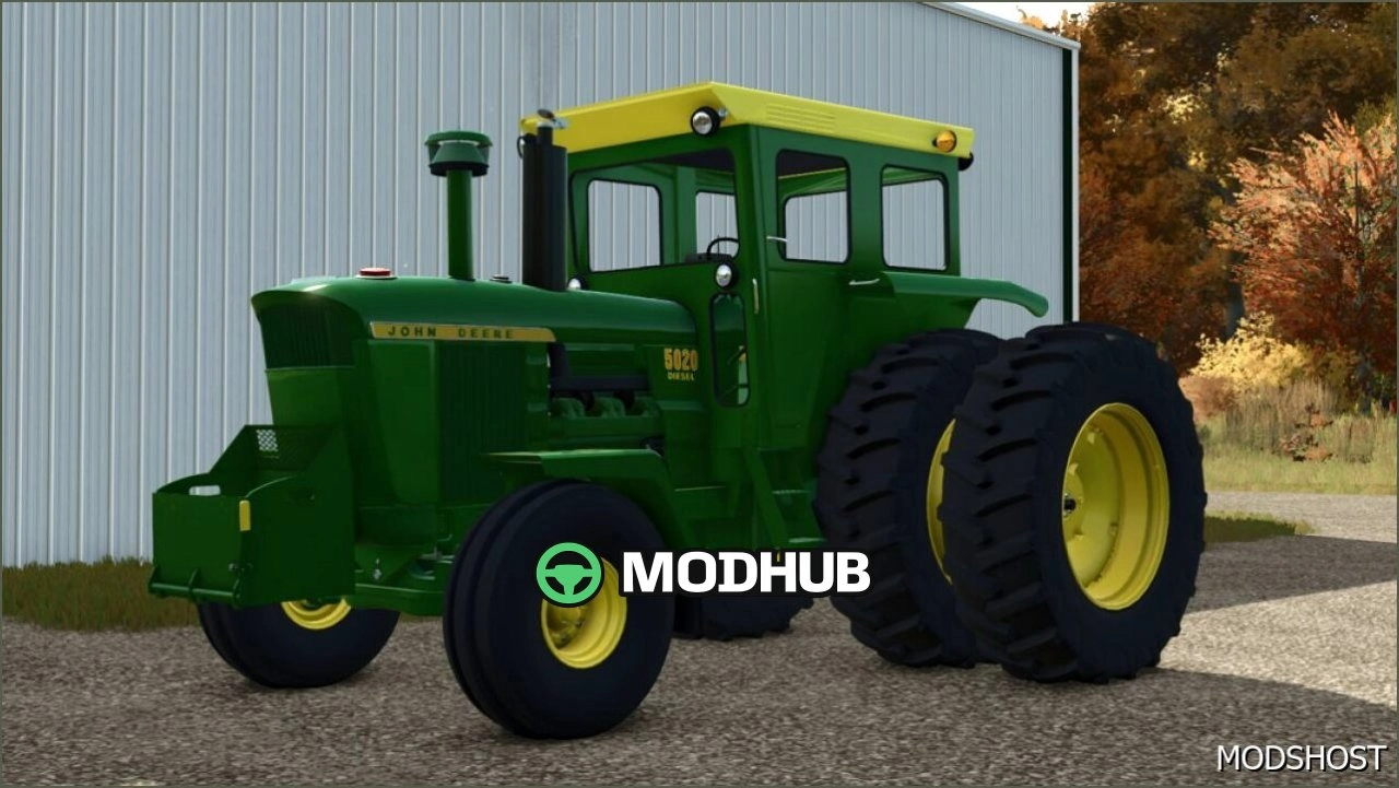 Трактор John Deere 5020 (FIX) для Farming Simulator 25