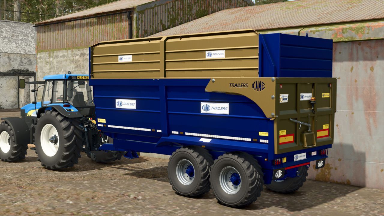 Potężny Pak Przyczep Kane Halfpipe (M565/M625/M675) do Farming Simulator 25