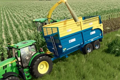 Potężny Pak Przyczep Kane Halfpipe (M565/M625/M675) do Farming Simulator 25 — 2