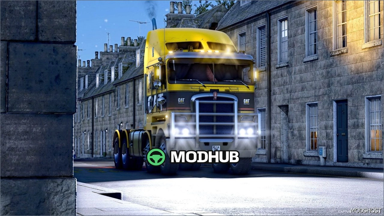 Вантажівка Kenworth K200 Extended для Farming Simulator 25