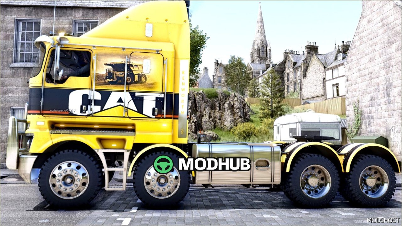 Truck Kenworth K200 Extended for Farming Simulator 25