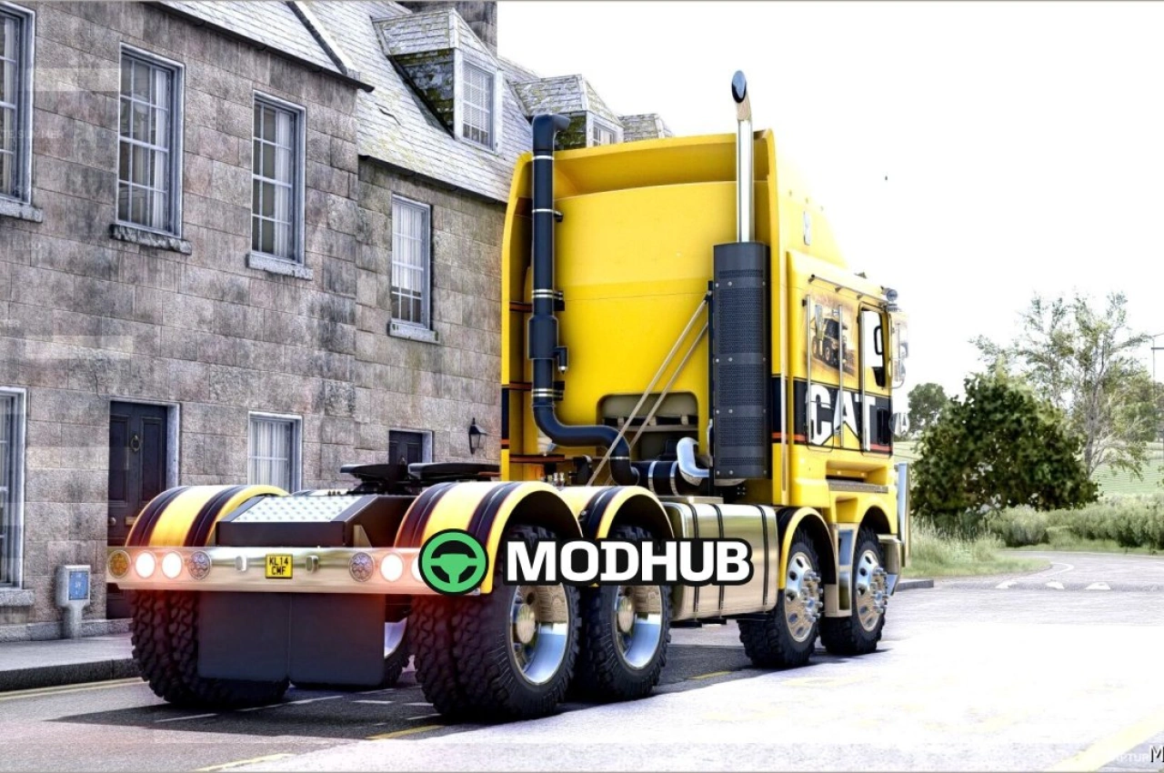 Вантажівка Kenworth K200 Extended для Farming Simulator 25