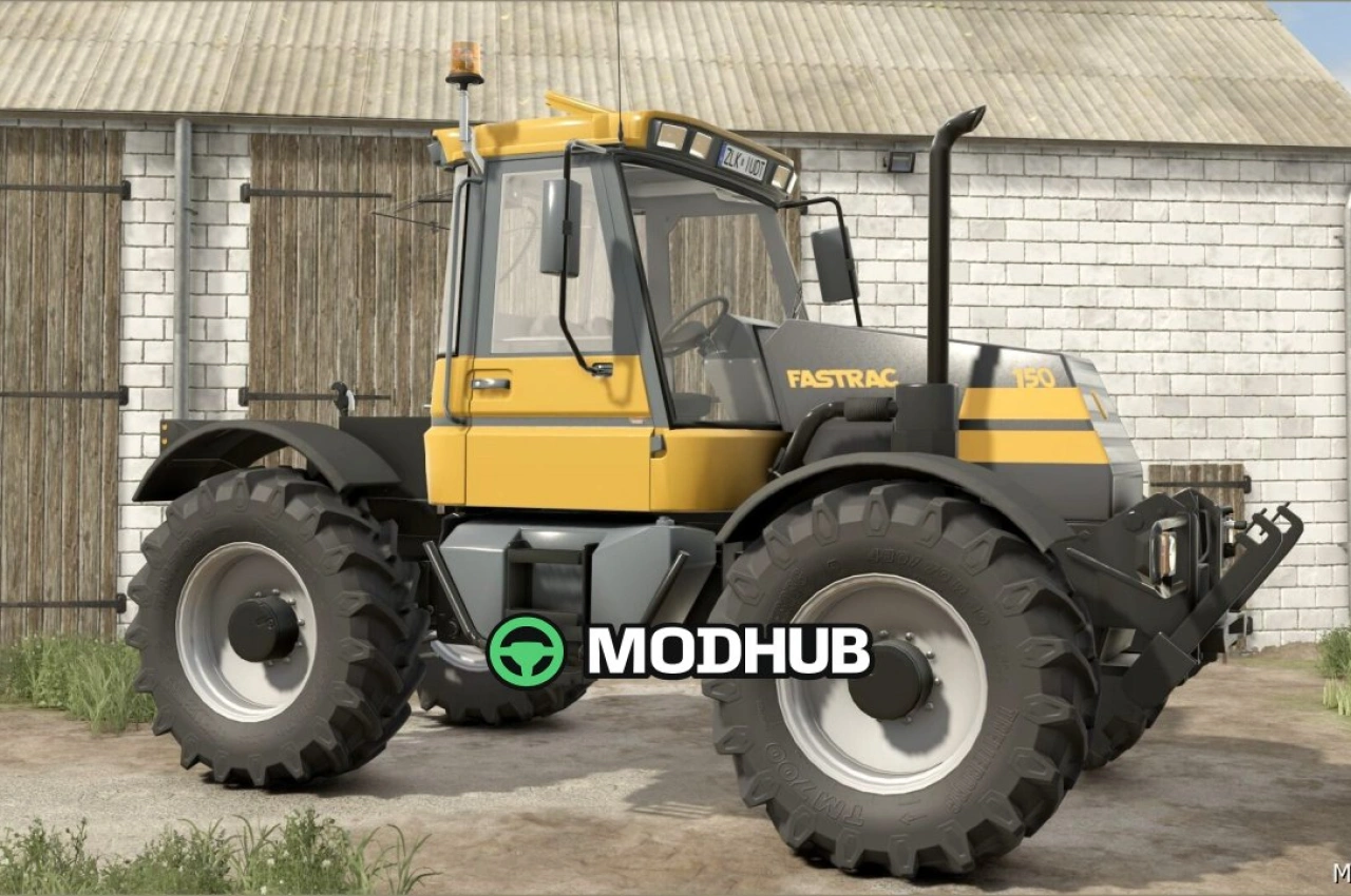 Трактор JCB Fastrac 150 FS25 для Farming Simulator 25