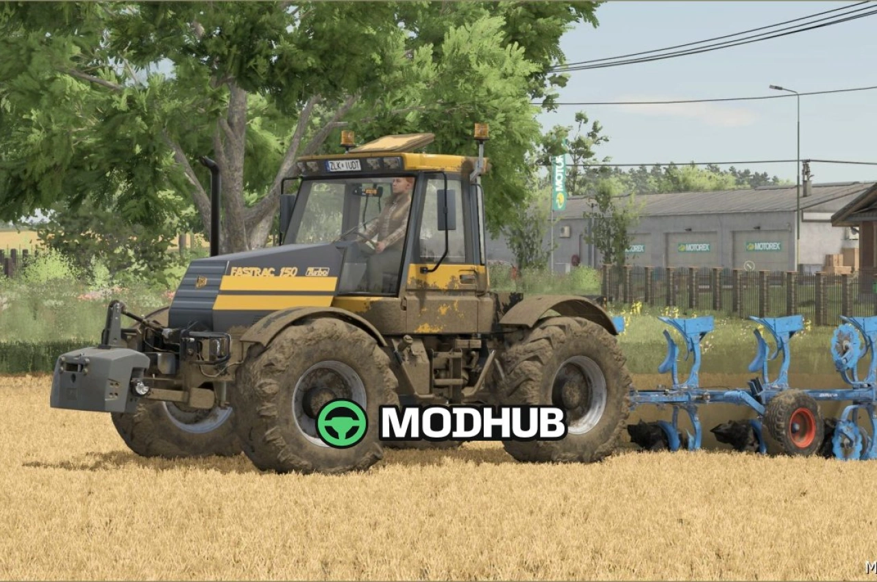 Трактор JCB Fastrac 150 FS25 для Farming Simulator 25