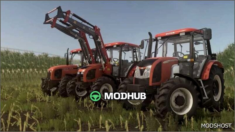 Traktor Zetor 7341 do Farming Simulator 25
