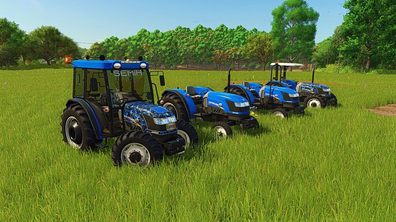 Трактор New Holland TT75 Edit для Farming Simulator 25