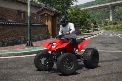 Sport ATV Motorrad für Farming Simulator 25