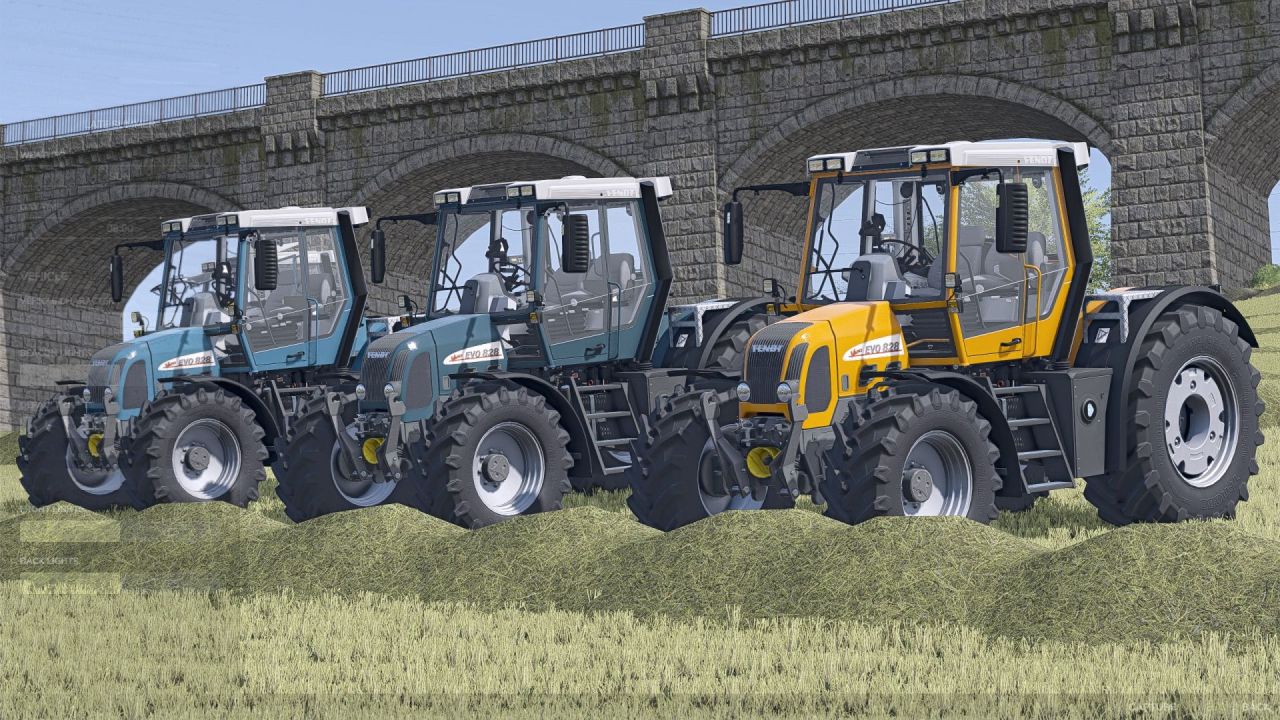 Traktor Fendt EVO 828 do Farming Simulator 25