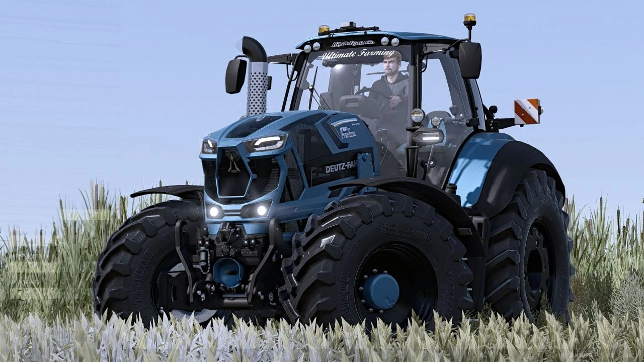 Трактор Deutz Series 8 8980 TTV Limited Edition для Farming Simulator 25