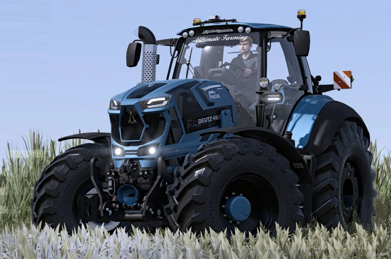 Трактор Deutz Series 8 8980 TTV Limited Edition для Farming Simulator 25