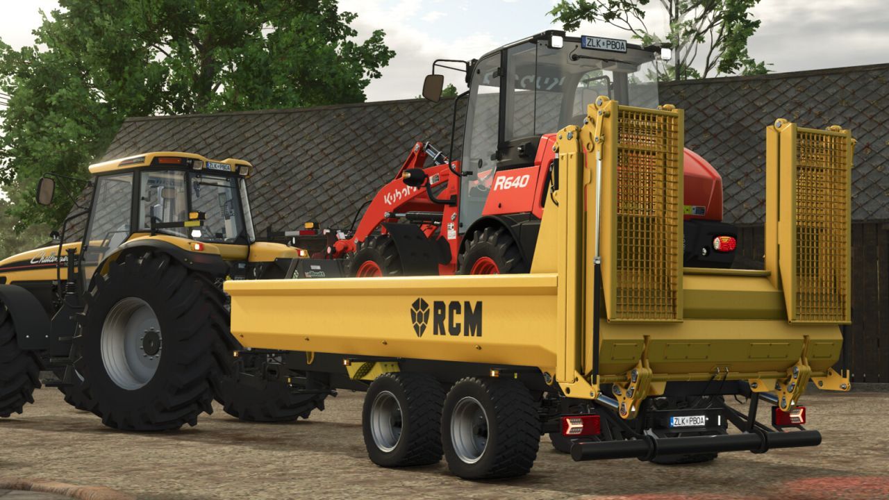 Uniwersalna Przyczepa RCM CT Plus — Potężny Zbożowy i Niskopodwoziowy dla Maszyn