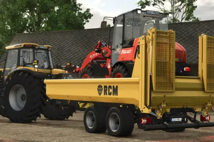 Uniwersalna Przyczepa RCM CT Plus — Potężny Zbożowy i Niskopodwoziowy dla Maszyn — 3